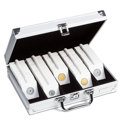 Leuchtturm 347829 Case for 650 coin holders, with 5 rows