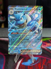 Holo Blastoise ex - 009/165 Double Rare Scarlet & Violet 151 Pokemon