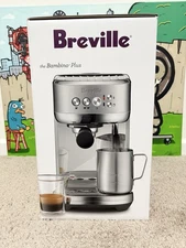 Breville Bambino Plus Espresso Machine BES500BSS, Brushed Stainless Steel