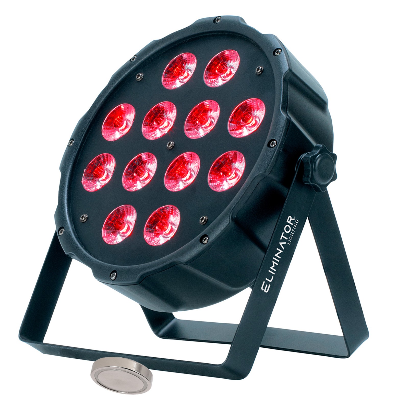 American DJ Eliminator LP 12 HEX RGBWA+UV LED DMX Par Wash Light+Magnetic Mount