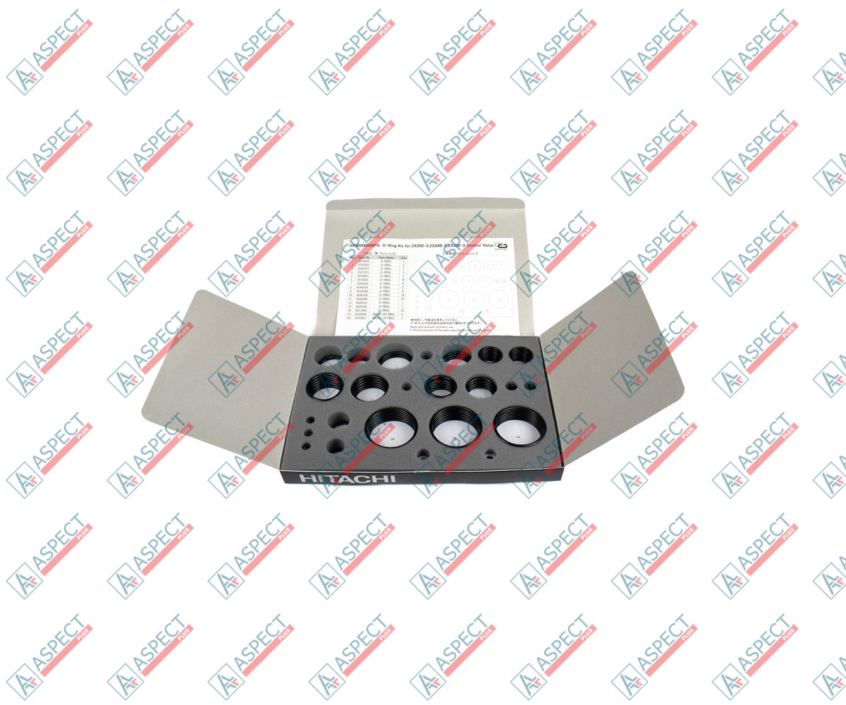 Hitachi Main control valve Seal kit 4606144 4625137 4629348
