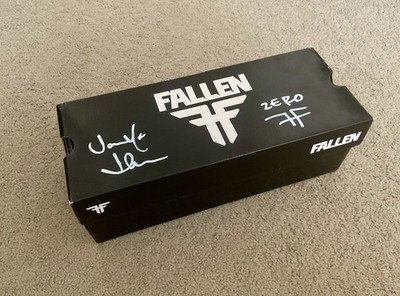 Fallen LOKER Bullseye 10.5 Shoes - Signed Box - Jamie Thomas - Swag & Poster