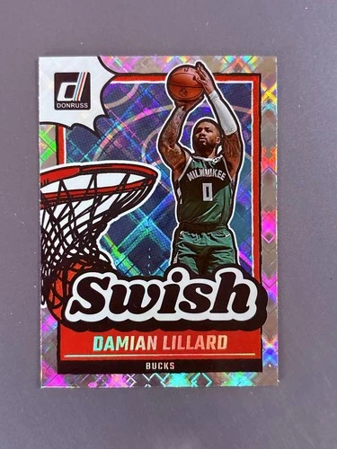 Damian Lillard 2024-25 Panini Donruss Basketball Diamond Swish [dyf59