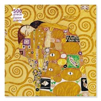 Adult Jigsaw Puzzle Gustav Klimt: Fulfilment (500 Pieces) | Flame Tree Studio