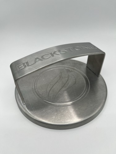 Blackstone 5085 Press and Sear Burger Tool Stainless Steel Silver 6" Wide - Picture 2 of 5