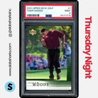 2001 UPPER DECK #1 TIGER WOODS RC ROOKIE PSA 9