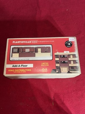 Plasticville Add A Floor Addition For #500 Apartment House COMES WITH FOUR