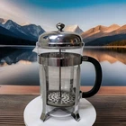 ☕ Melior French Press Coffee Maker 12 Cup, Made in France, Vintage Pyrex Carafe