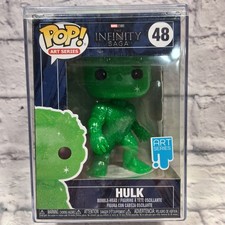 Funko POP! Figura Verde Hulk 48 Marvel The Infinity Saga Art Series EN ESTUCHE