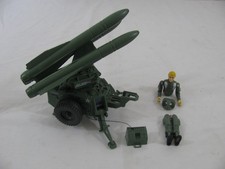 1982 Hasbro Gi Joe MMS Mobile Missile System w  Straight Arm Hawk Figure Read