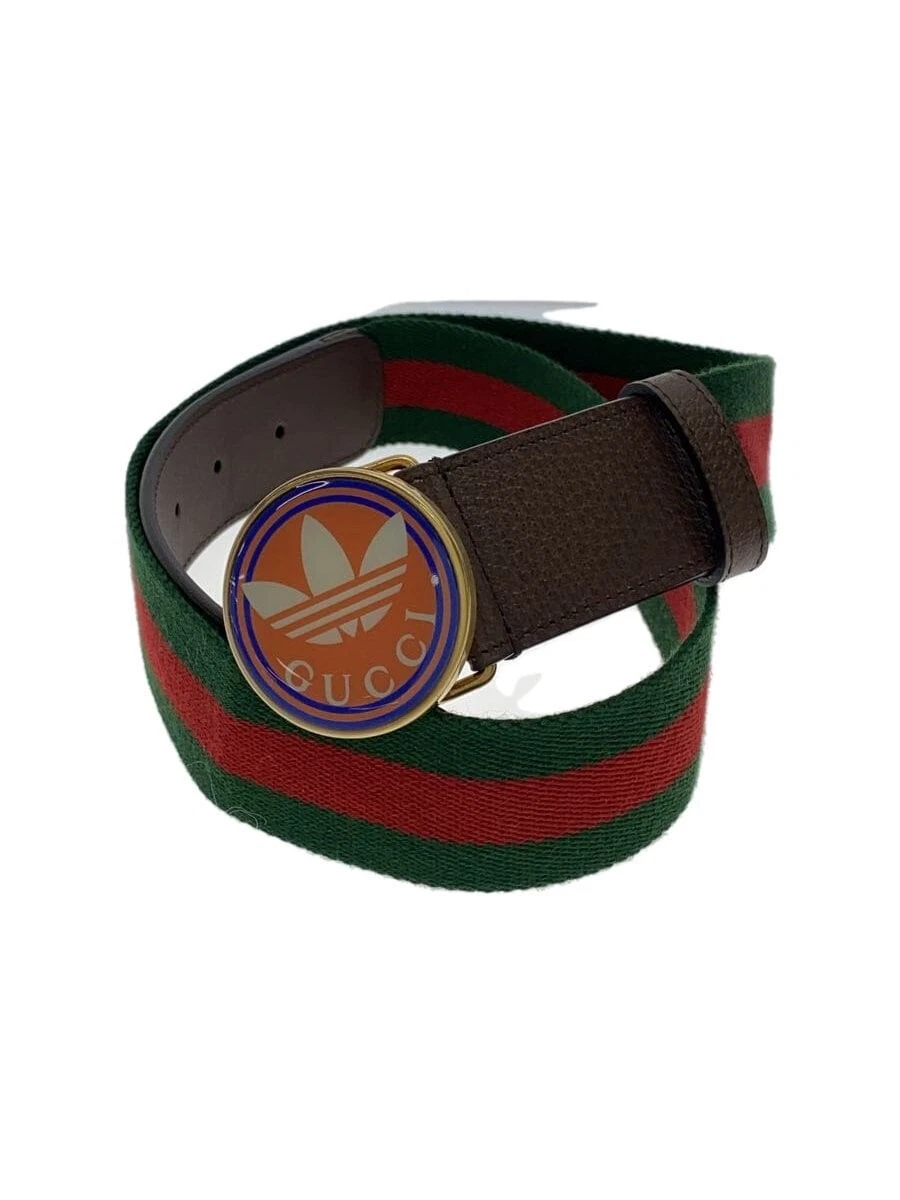 Ceinture GUCCI toile verte femme 702259