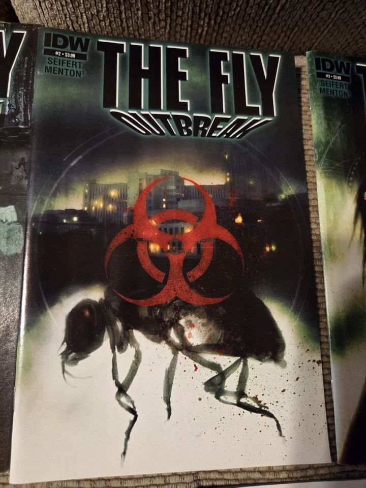 The Fly Outbreak (IDW, 2015) #1-5 Juego Completo Carrera Completa 1 2 3 4 5 Foto 3 de 4