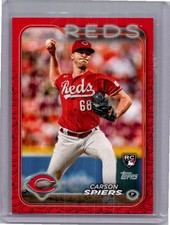 2024 Topps #365 Carson Spiers Team Color Border Variation