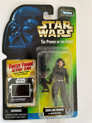 Star Wars POTF2 Freeze Frame Death Star Trooper 1998 NEW SEALED