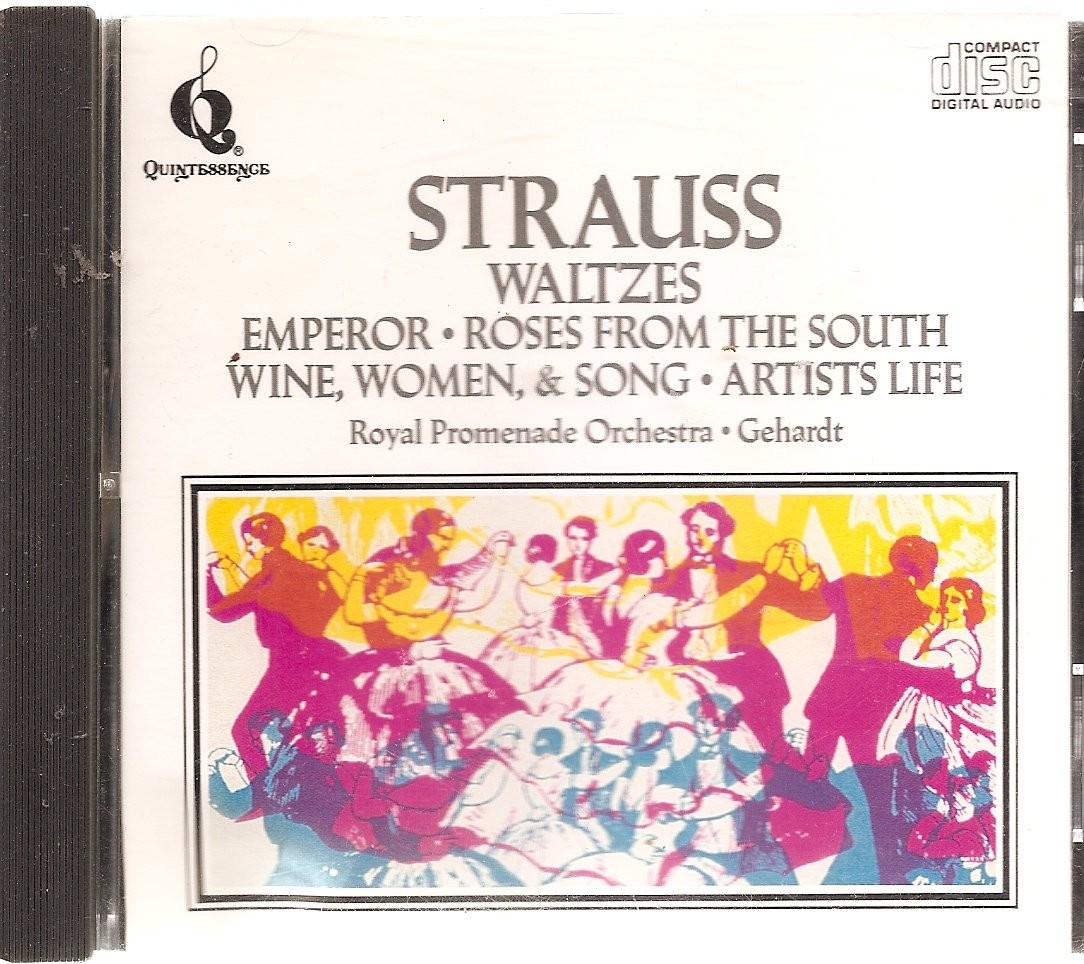 Штраус, Дж. Вальсы (CD)