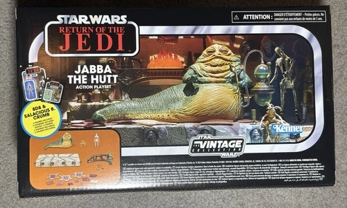 Star Wars 3.75 Vintage Collection JABBA THE HUTT PLAYSET w/8D8 & Salacious Crumb