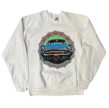 Vintage Levi's Sweatshirt Mens Sz Large White Crew Neck Brand New