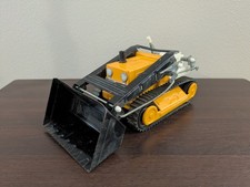 1960s Bandai Battery Operated Steel Shovel Dozer Toy - Untested - Made in Japan