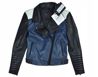 YAS Aviator Leder Damen Ramones Jacke A14 38