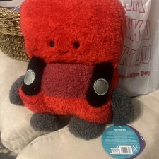 NWT 7.5" Bum Bumz Russ Colin Red Chair Stuffed Bean Bag Plush BumBumz 4wgn