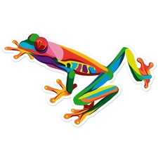 Tree Frog - Vinyl Decal Sticker - Car Window Laptop - ebn8571
