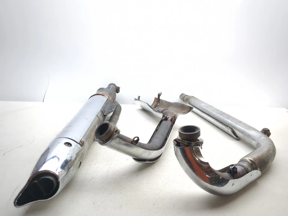 Silenciador de escape Honda Shadow Spirit VT1100C 97-05 lata con tubos Foto 4 de 4