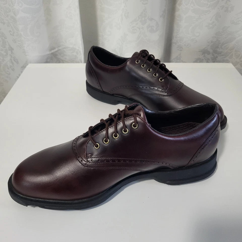 Etonic Comfort Men's Golf Shoes Performance Activewear Sz 12M Brown - Image 2 of 4