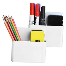 Magnetic Dry Erase Marker Holder,Pen and Eraser Holder for Whiteboard Magnet
