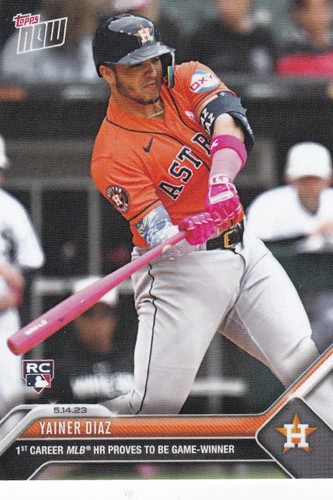 2023 Topps Now 291 Yainer Diaz