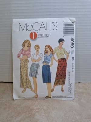 McCall's Sewing Pattern 4059 Misses' Skirt In 4 Lengths Vintage - Uncut