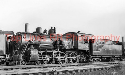 Atlantic Coast Line #1024 4 S. Rocky Mount NC 6-12-1938 Klasse K-15 NEU 5X8 FOTO
