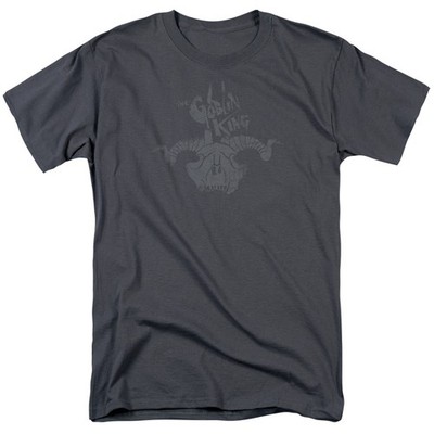 The Hobbit - Golin King Symbol - Adult Unisex Short Sleeve T-Shirt - Gray