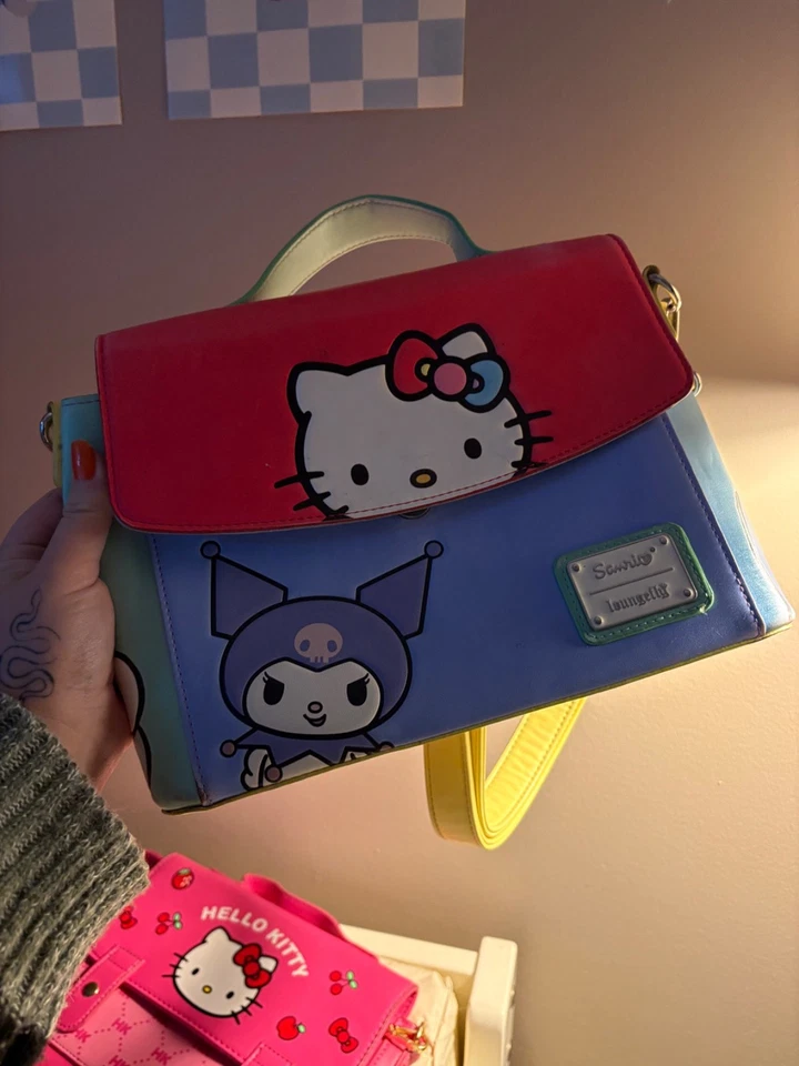Loungefly x Sanrio Hello Kitty and Friends Colour Block Crossbody - Image 1 of 3