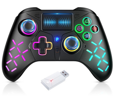 Bonacell RGB Wireless Controller   PS5 / PC / PS4