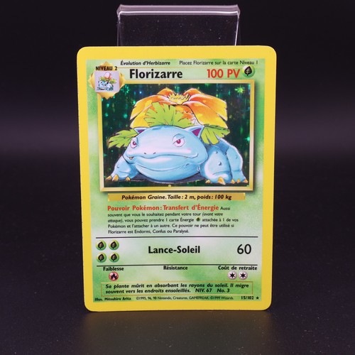 French Venasaur Base Set Unlimited 15/102 - MP/LP