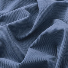 1 Yard Corduroy Fabric, 60" Wide Dusty Blue Corduroy Material, Breathable Soft U