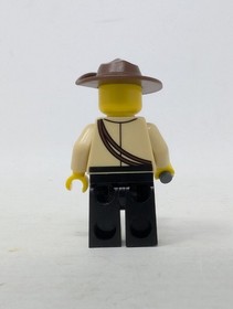 Lego Johnny Thunder Minifig 2014 Lego Movie 70815 Super Secret Police Dropship