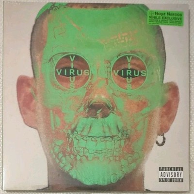 Noyz Narcos - Virus 2 Lp GRÜN Vinyl 2021 Rap Italienisch Coez Ketama Kugel Ebbast