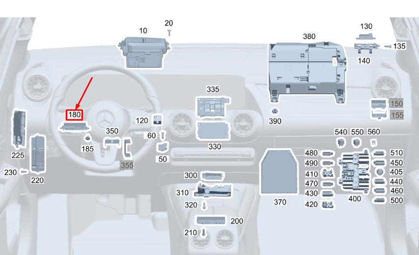 Neu MERCEDES-BENZ GLA H247 Kommunikationsmodul-Steuergerät A1679007222 Original