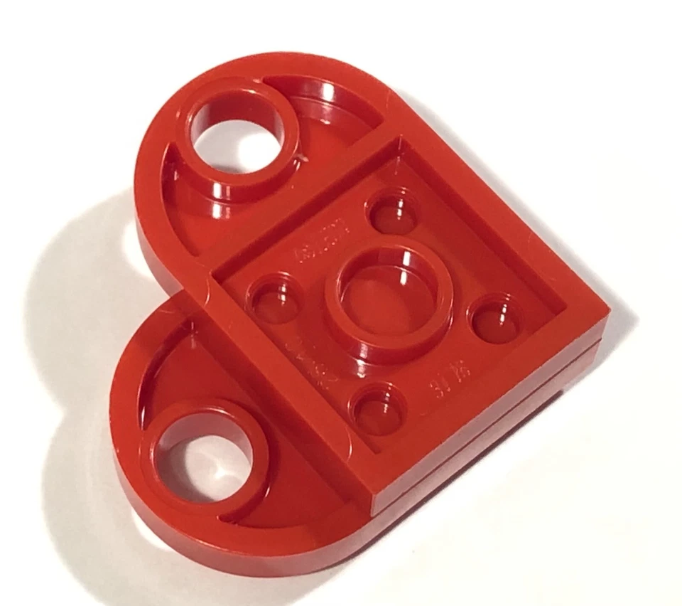 Lego New Red Valentines Day Heart - Pendant Token Charm Love Necklace 3176 - Image 2 of 2