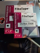 Saint-Gobain Adfors Self-Adhesive Wall Repair Patch 8" x 8" And 4"x4" 2 Pcs