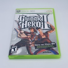 Guitar Hero II 2 Xbox 360, 2007 - Complete with Manual and Stickers CIB Tested