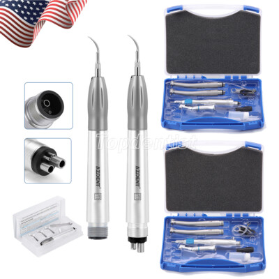 Dental Super Sonic Air Scaler /High &Low Speed Handpiece Contra Angle/Motor 2/4H