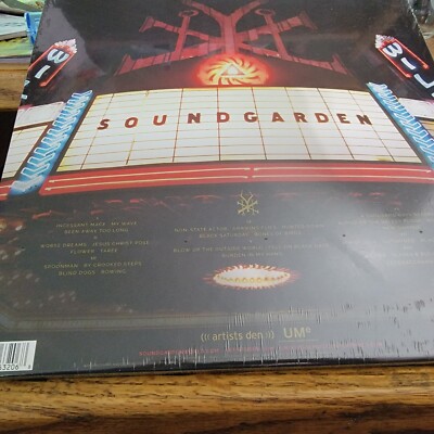 Soundgarden – Live From The Artists Den UMe – B0030166-01 2018 NEW