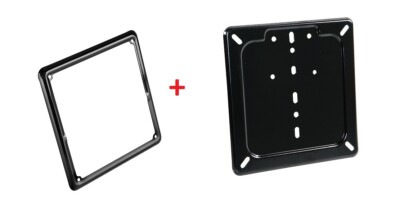 Cornice Targa In Acciaio Inox Portatarga In Lamiera VESPA 50 L R N PK HP XL SPECIAL APE - Foto 5