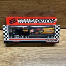 1992 Matchbox Super Star Transporter -  28 Davey Allison - Texaco / Havoline