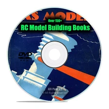 RC Model Airplane Books, Instructions, How To Build, Motors, 150 books, DVD