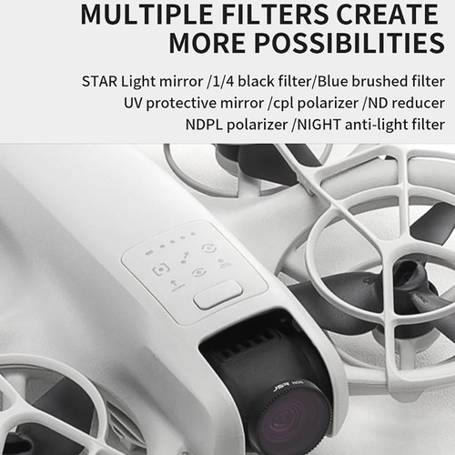 UV ND CPL Star Night Black Mist 1/4 Streak Blue Lens Filter for DJI NEO Drone - Picture 16 of 30