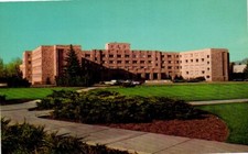 Ross Hall University Of Wyoming Postcard