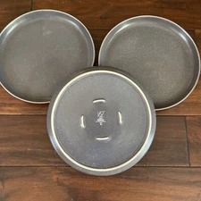 Project 62 Tilley Gray Stoneware 10 1/2” Dinner Plates Set of 3